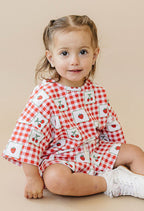 Shorts Set | Strawberry Gingham
