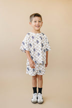 Summer Bolts Shorts Set