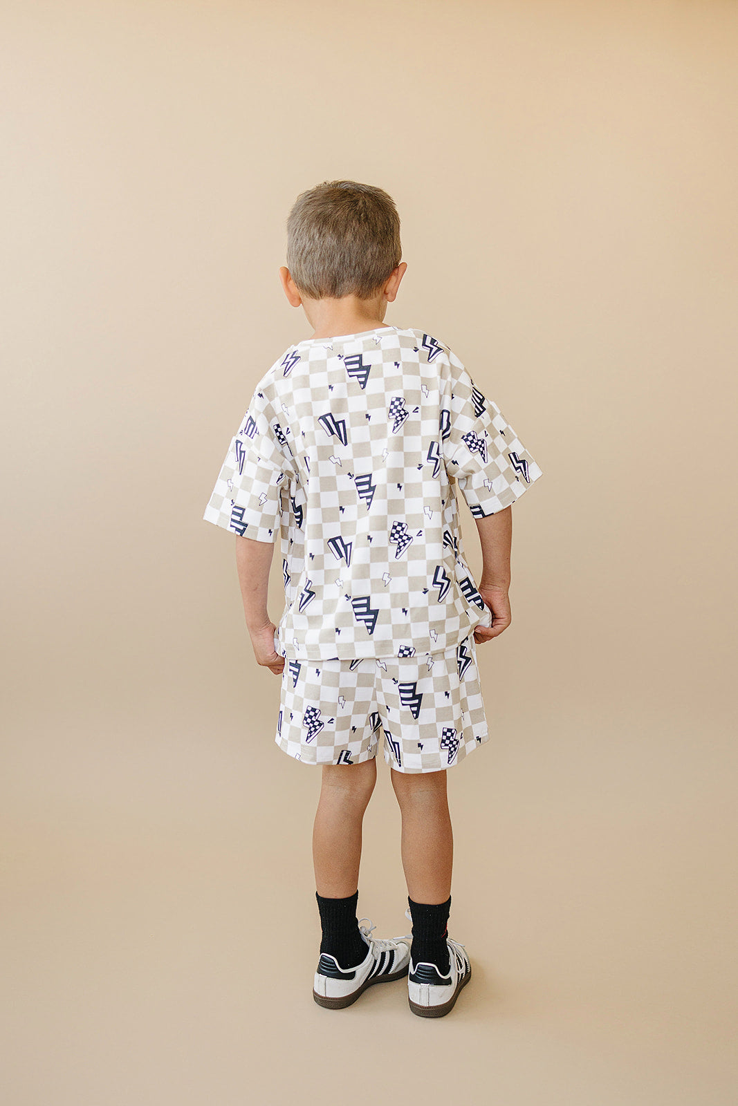 Summer Bolts Shorts Set