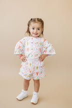 Whimsy Summer Shorts Set