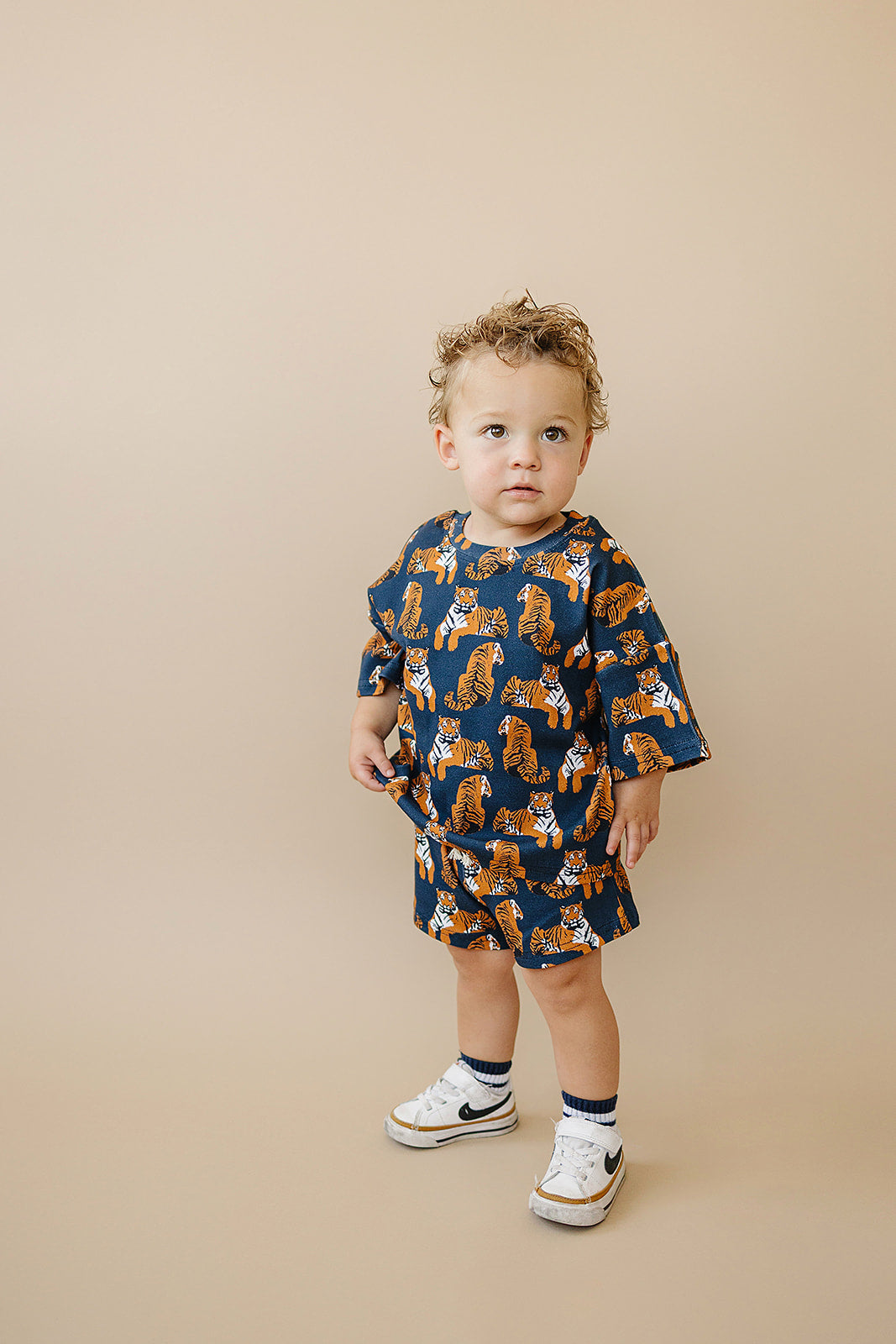 Tiger Shorts Set
