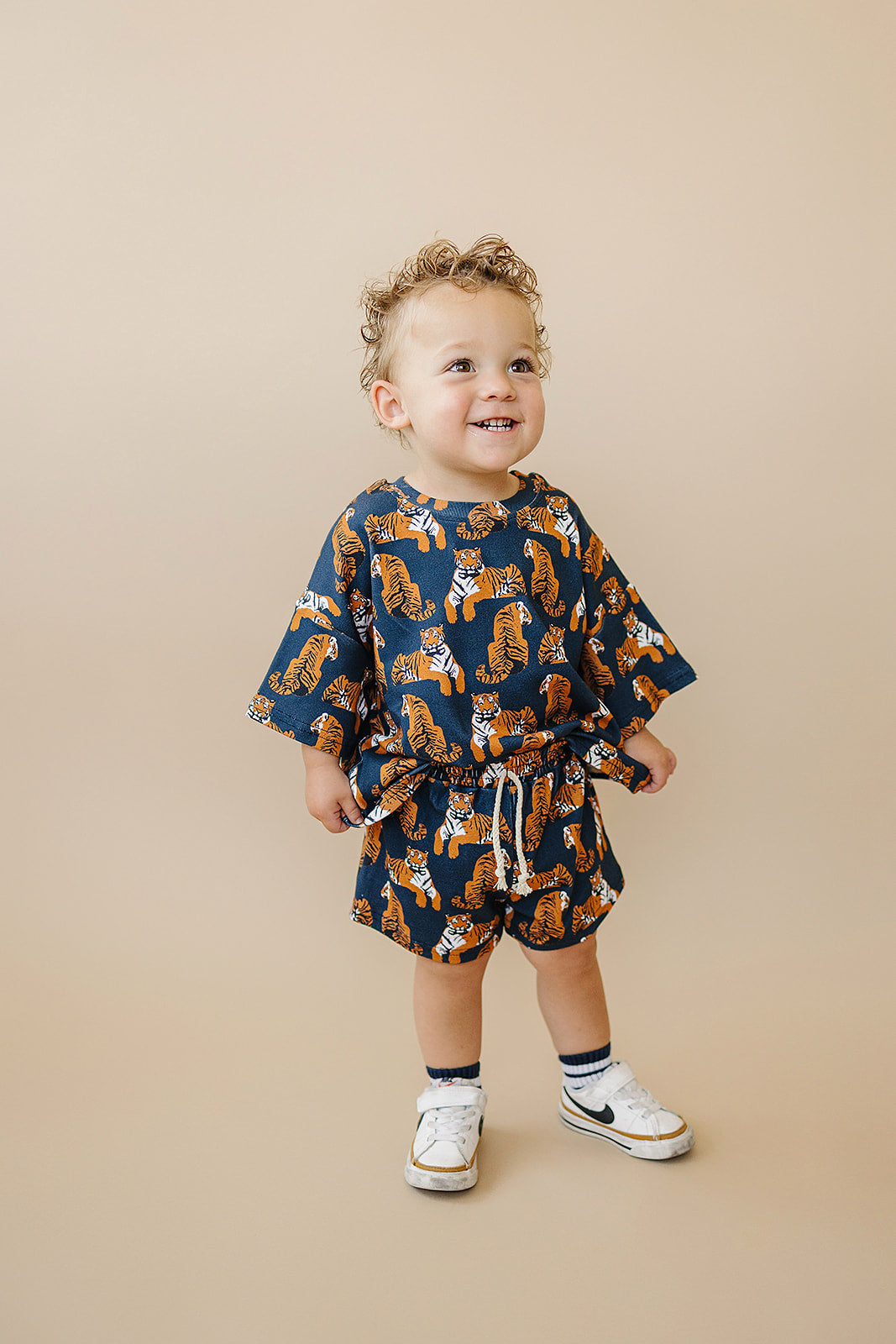 Tiger Shorts Set