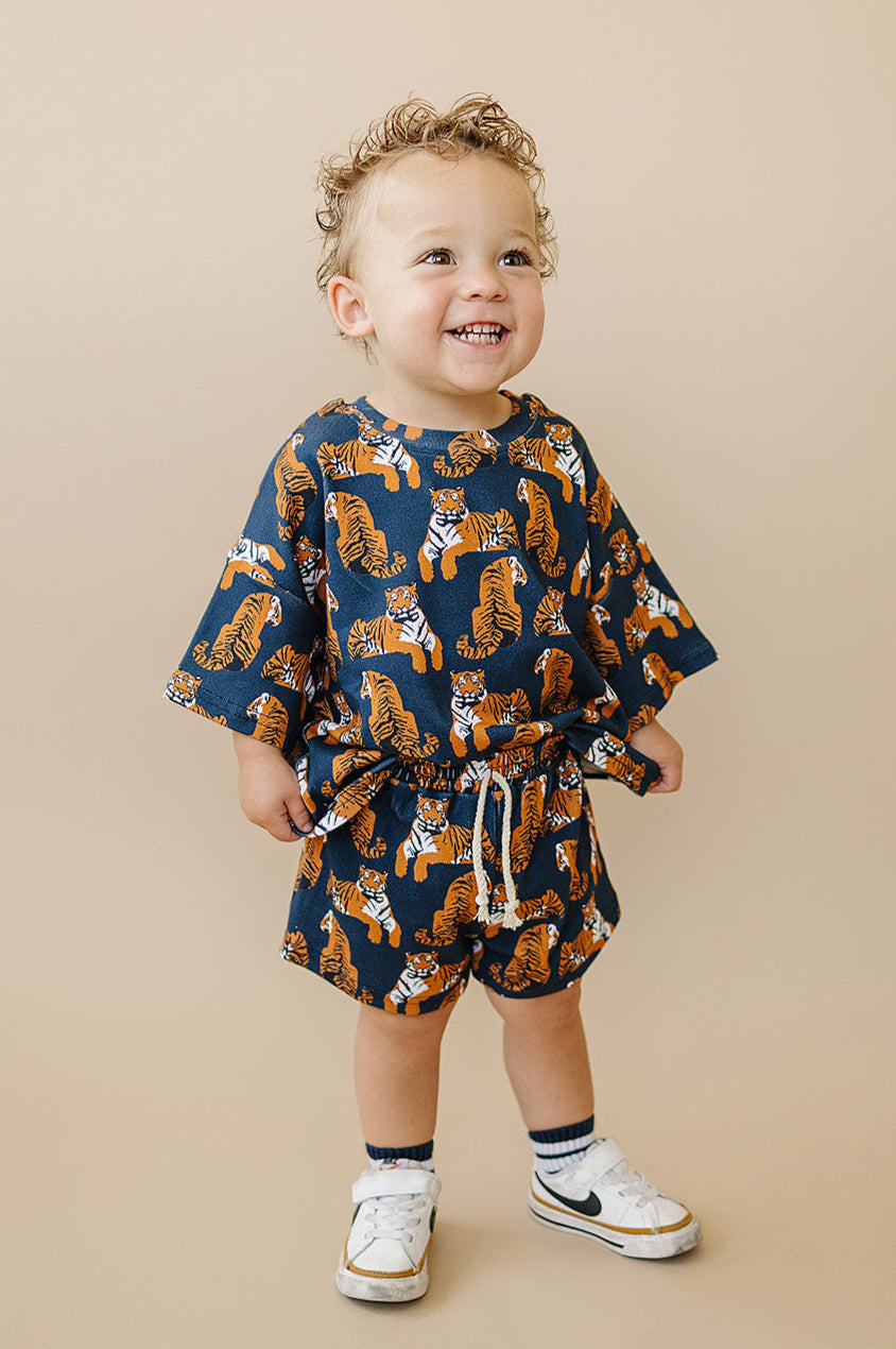 Tiger Shorts Set