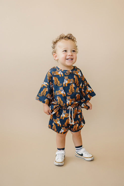 Tiger Shorts Set