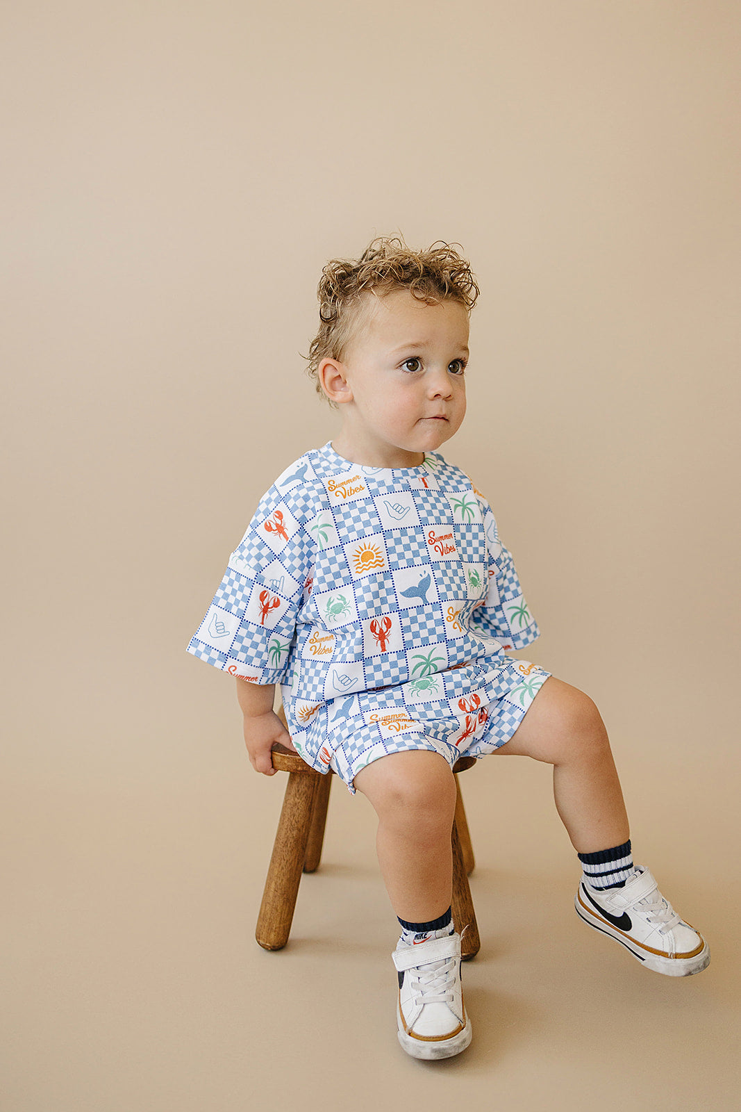 Summer Vibes Shorts Set