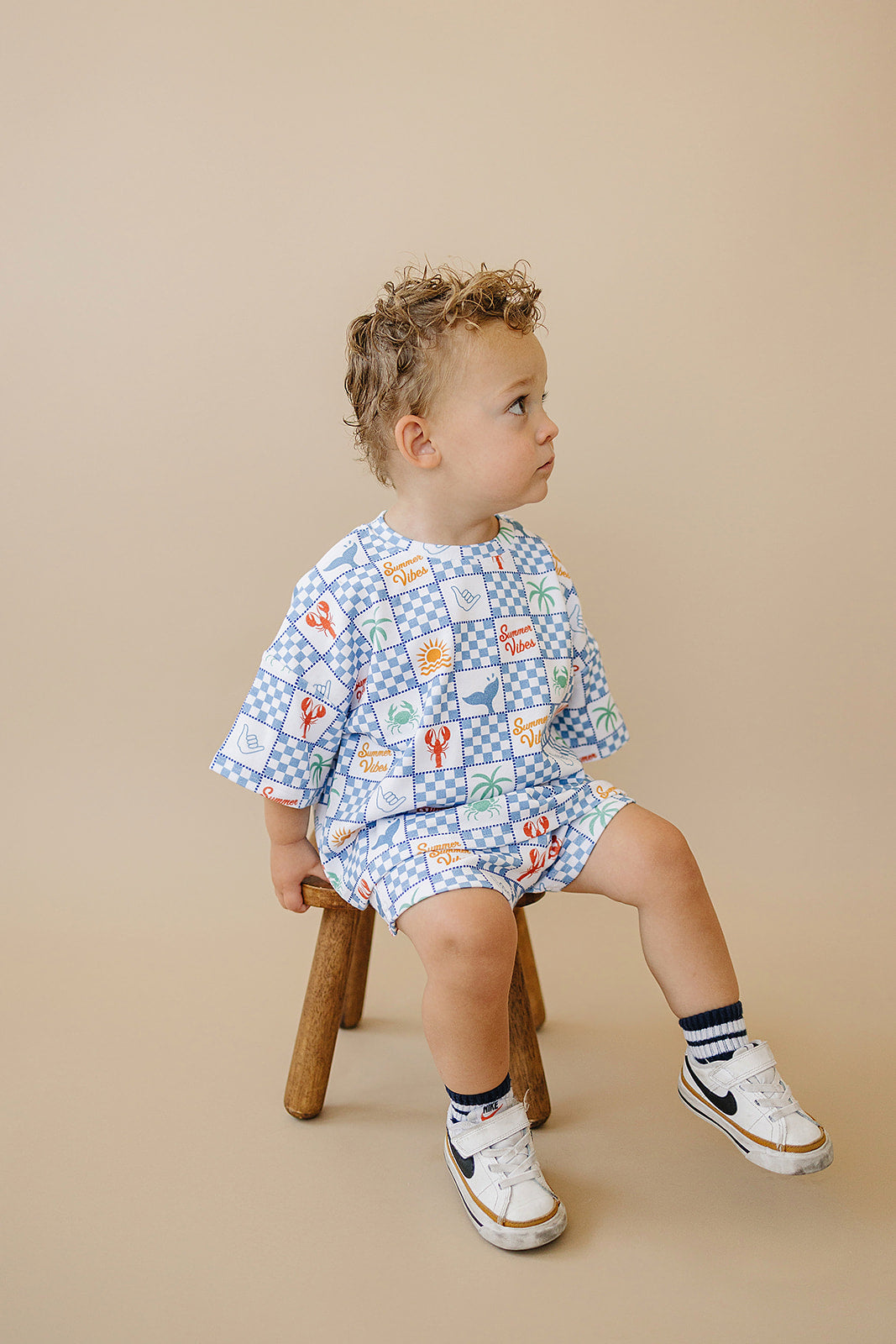 Summer Vibes Shorts Set