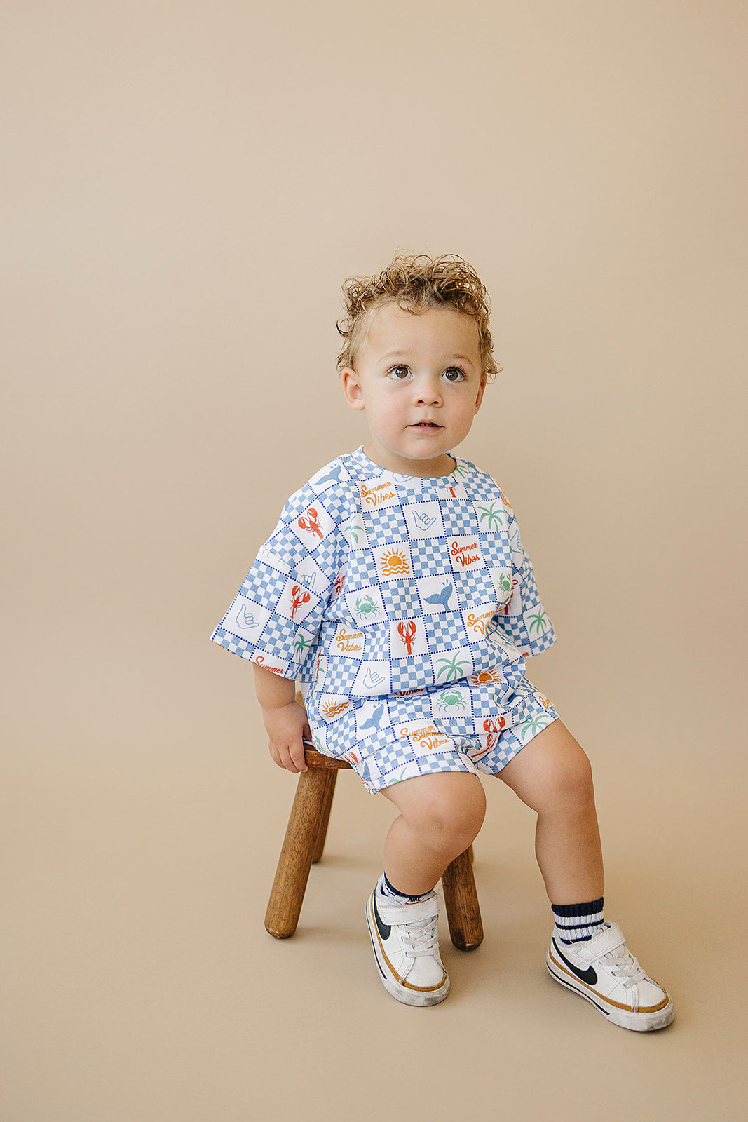 Summer Vibes Shorts Set