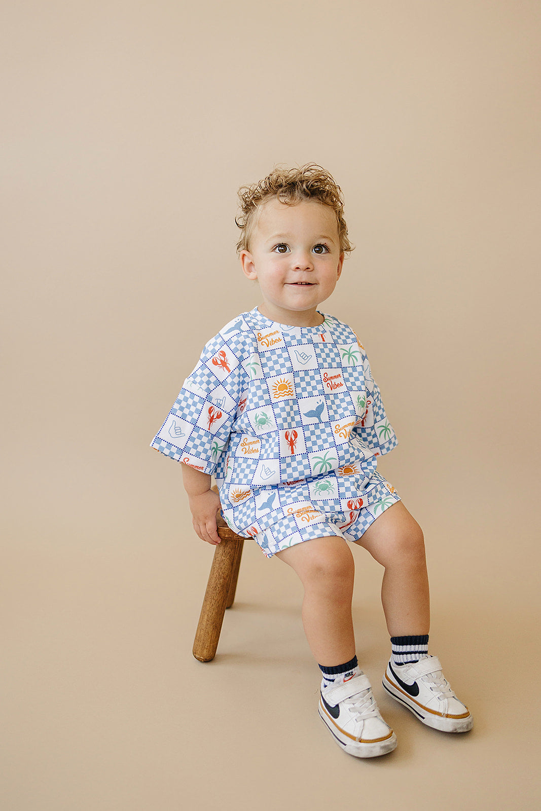 Summer Vibes Shorts Set