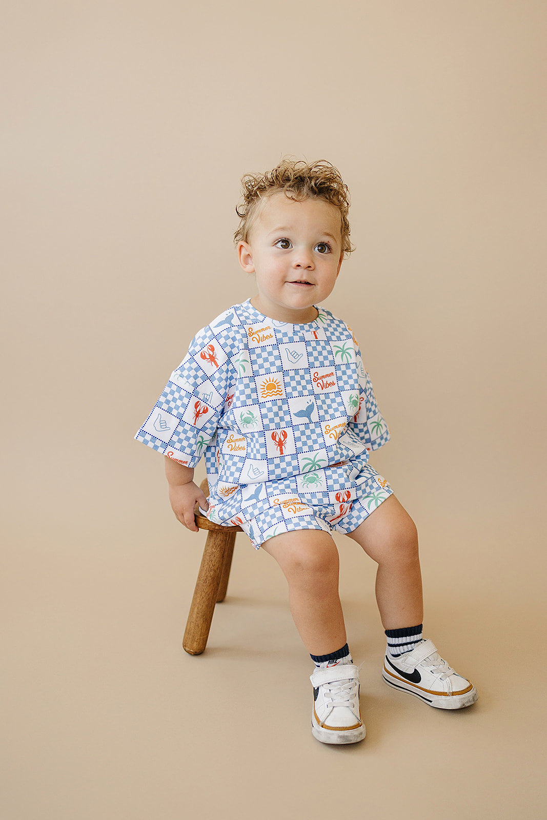 Summer Vibes Shorts Set