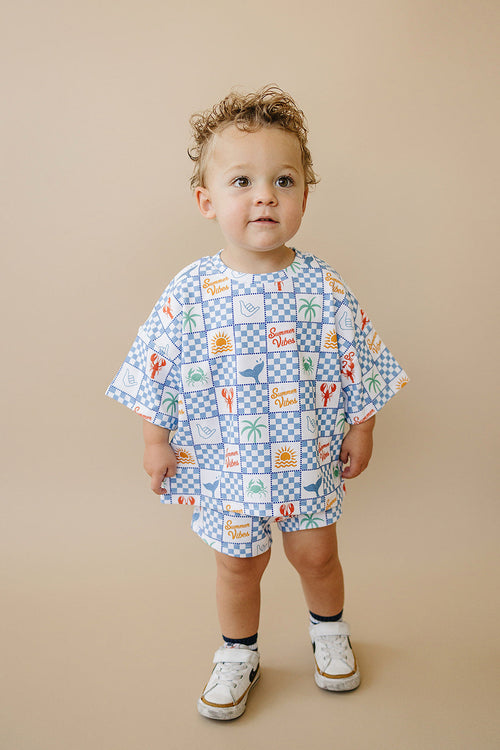 Summer Vibes Shorts Set
