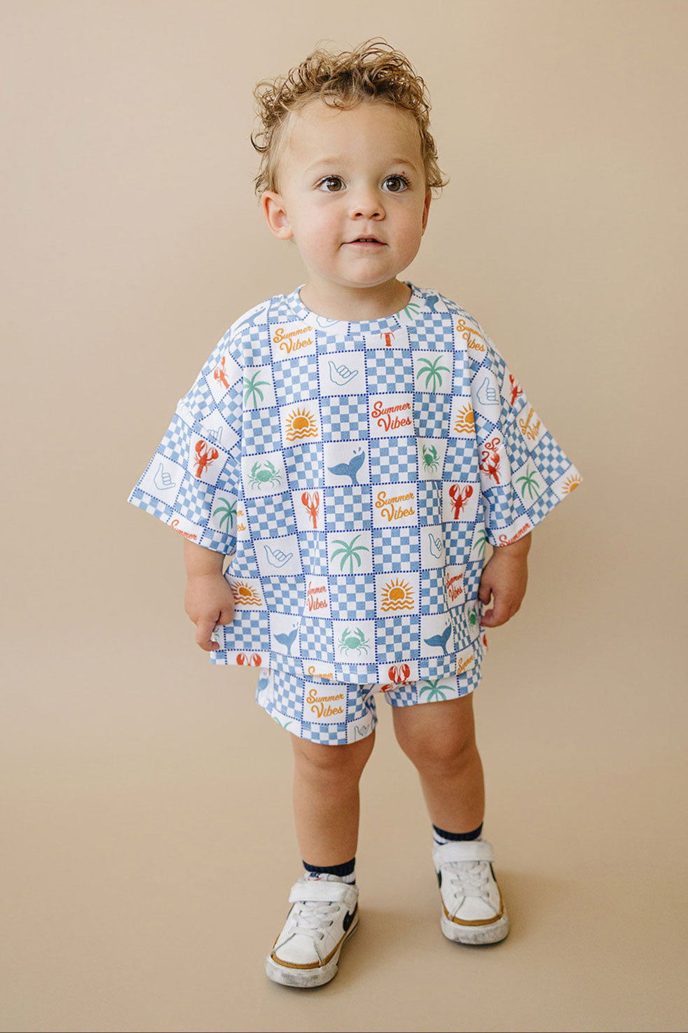 Summer Vibes Shorts Set