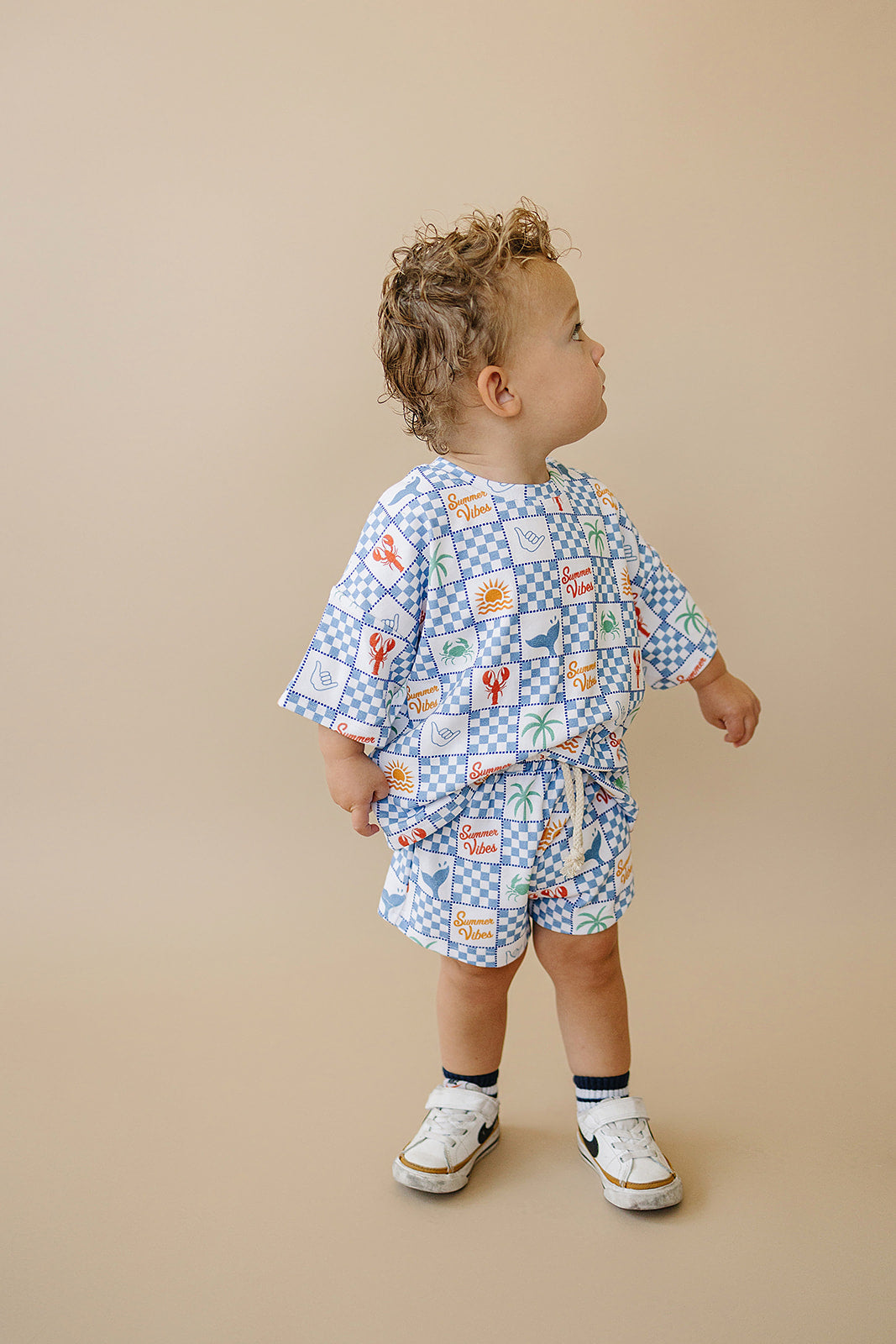 Summer Vibes Shorts Set
