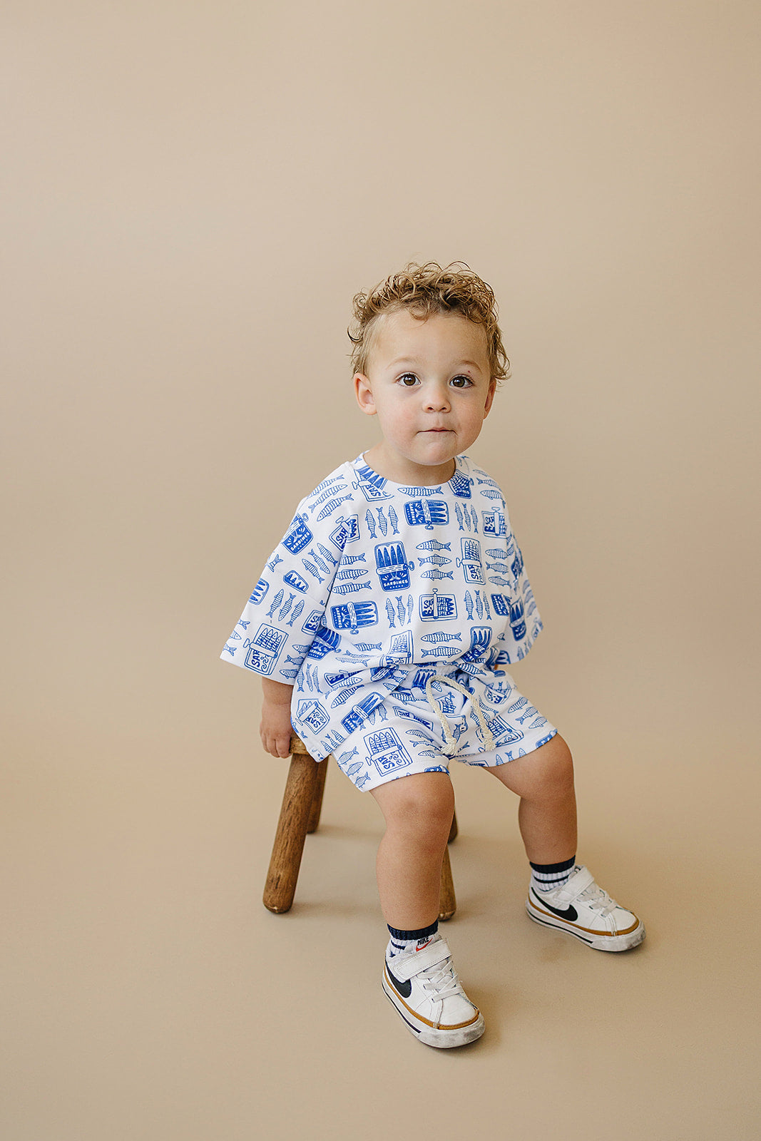 Sardines Shorts Set