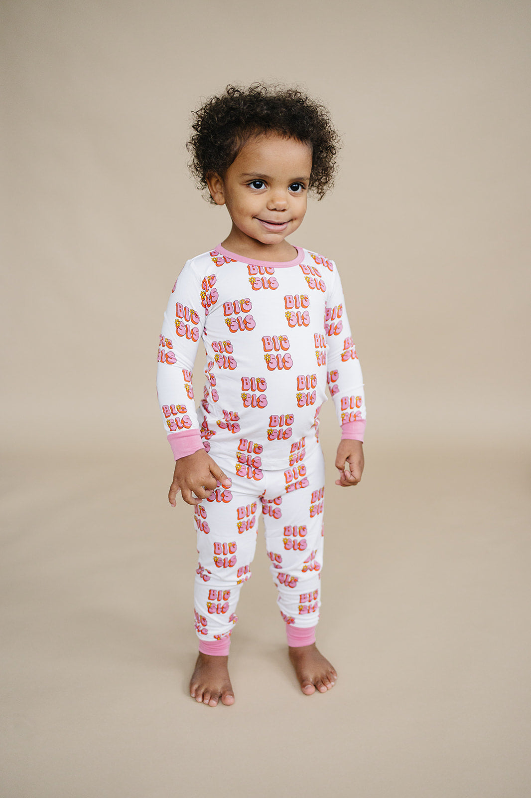 Bamboo Two Piece Pajama Set | Big Sis