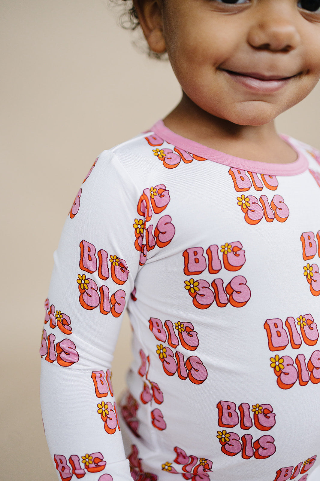 Bamboo Two Piece Pajama Set | Big Sis