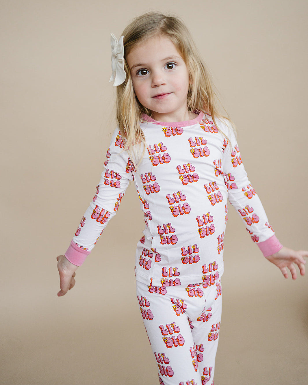 Lil SIS Bamboo Two Piece Pajama Set