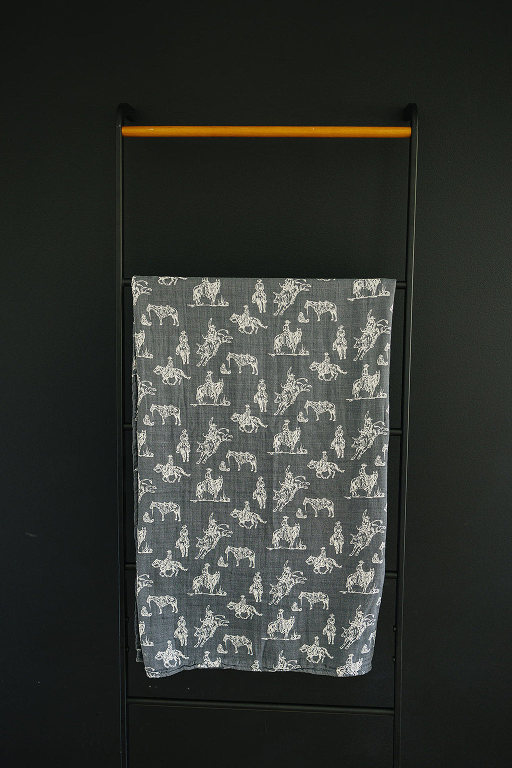 Wild West Muslin Baby Swaddle Blanket