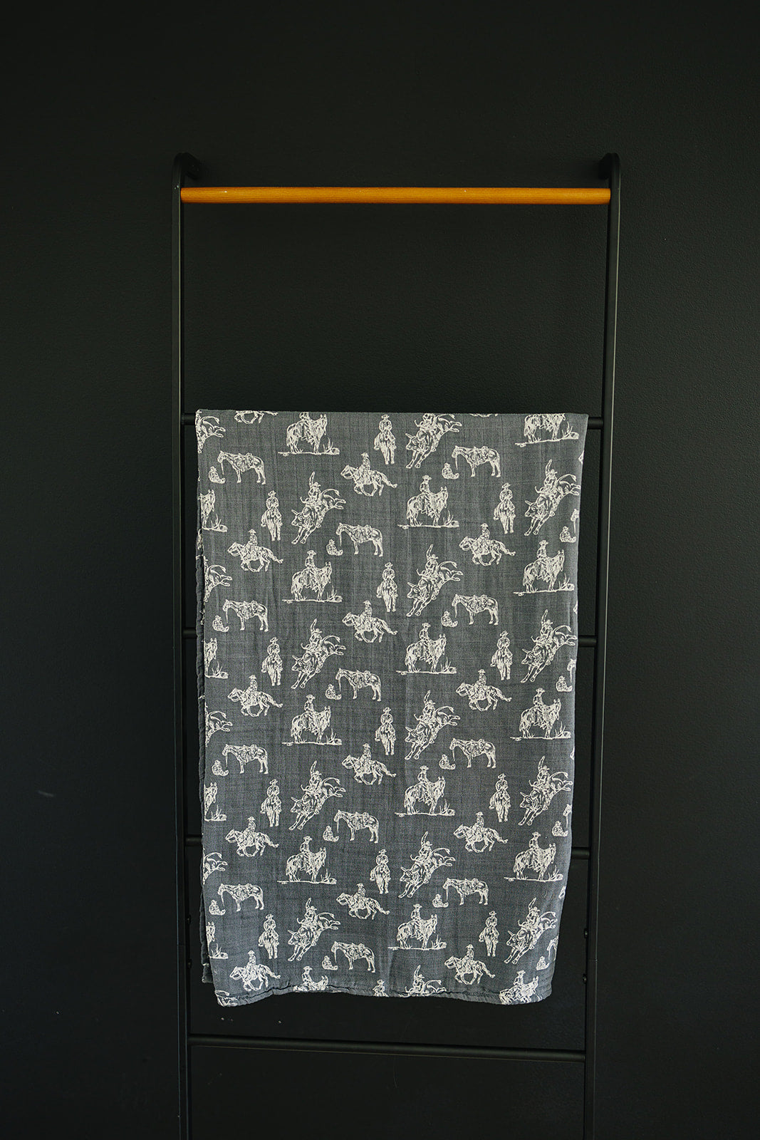 Wild West Muslin Baby Swaddle Blanket