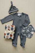 Western Aztec Muslin Swaddle Blanket