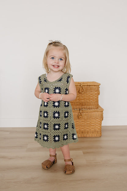 Girls Crochet Cover Up Dress