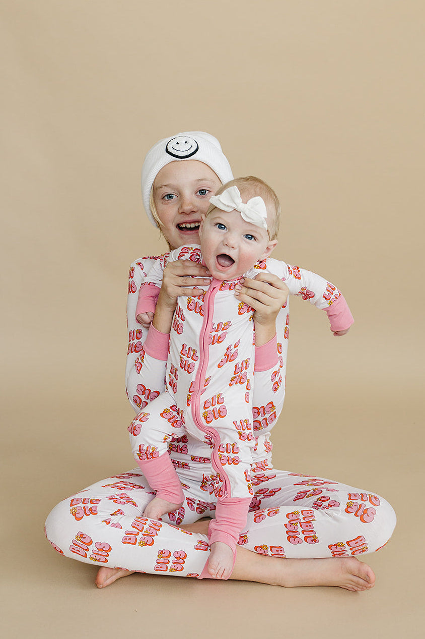 Bamboo Two Piece Pajama Set | Big Sis