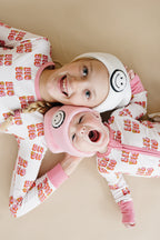 Baby Girl Lil Sis Bamboo Zip Pajama Romper