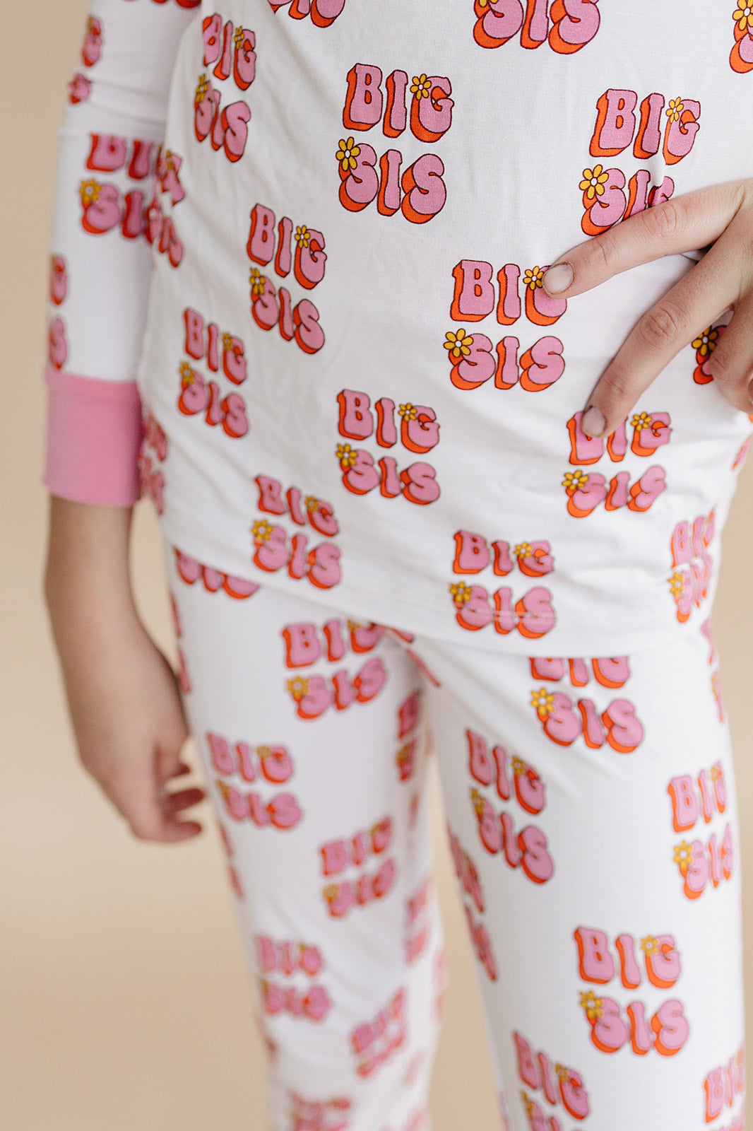 Bamboo Two Piece Pajama Set | Big Sis