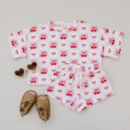 Shorts Set | Checkered Cherry