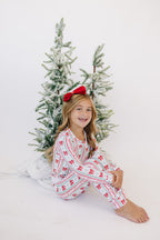 Bamboo Two Piece Set | Retro Candy Cane
