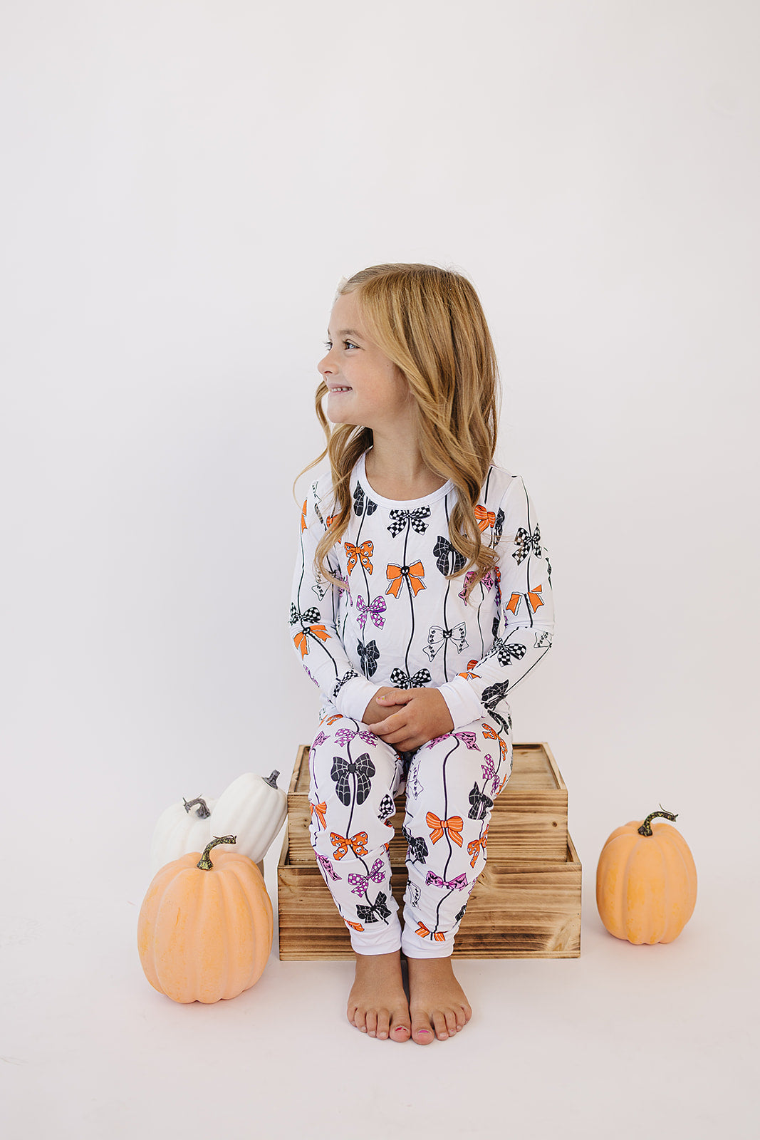 Bamboo Two Piece Pajama Set | Spooky Bows