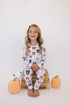 Bamboo Two Piece Pajama Set | Spooky Bows