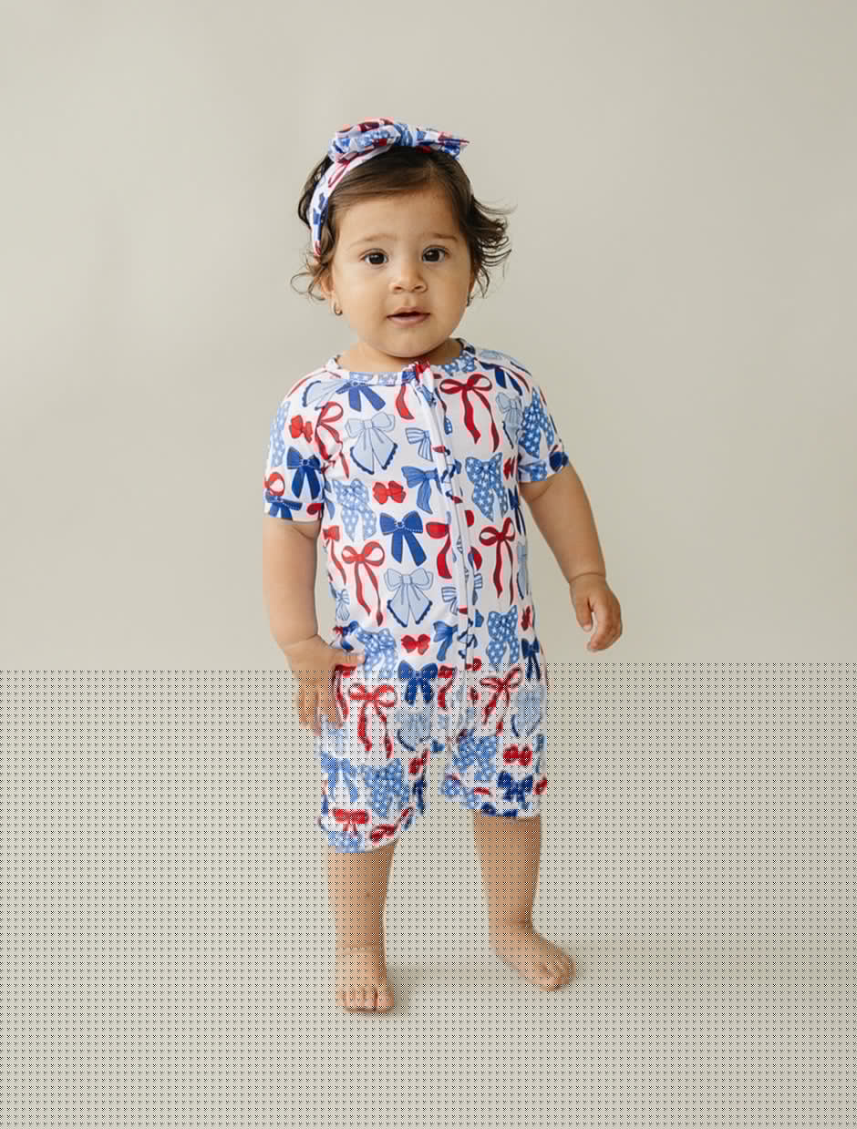 Bamboo Shorty Romper