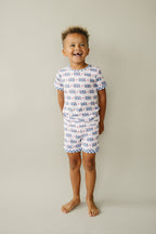 USA Bamboo Shorts Set