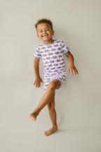 USA Bamboo Shorts Set