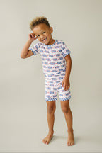 USA Bamboo Shorts Set