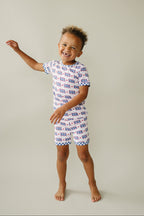 USA Bamboo Shorts Set