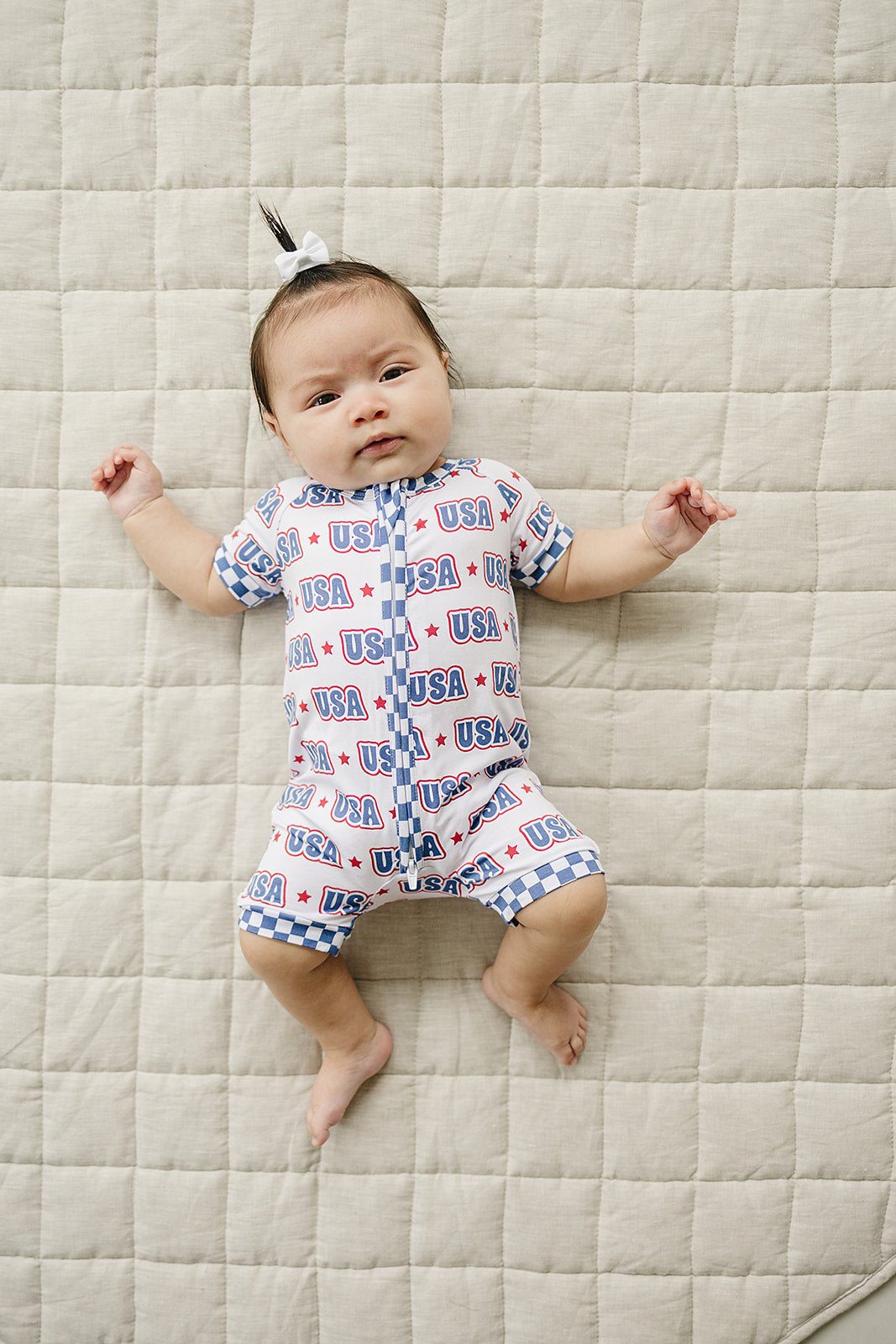 USA Bamboo Shorty Romper