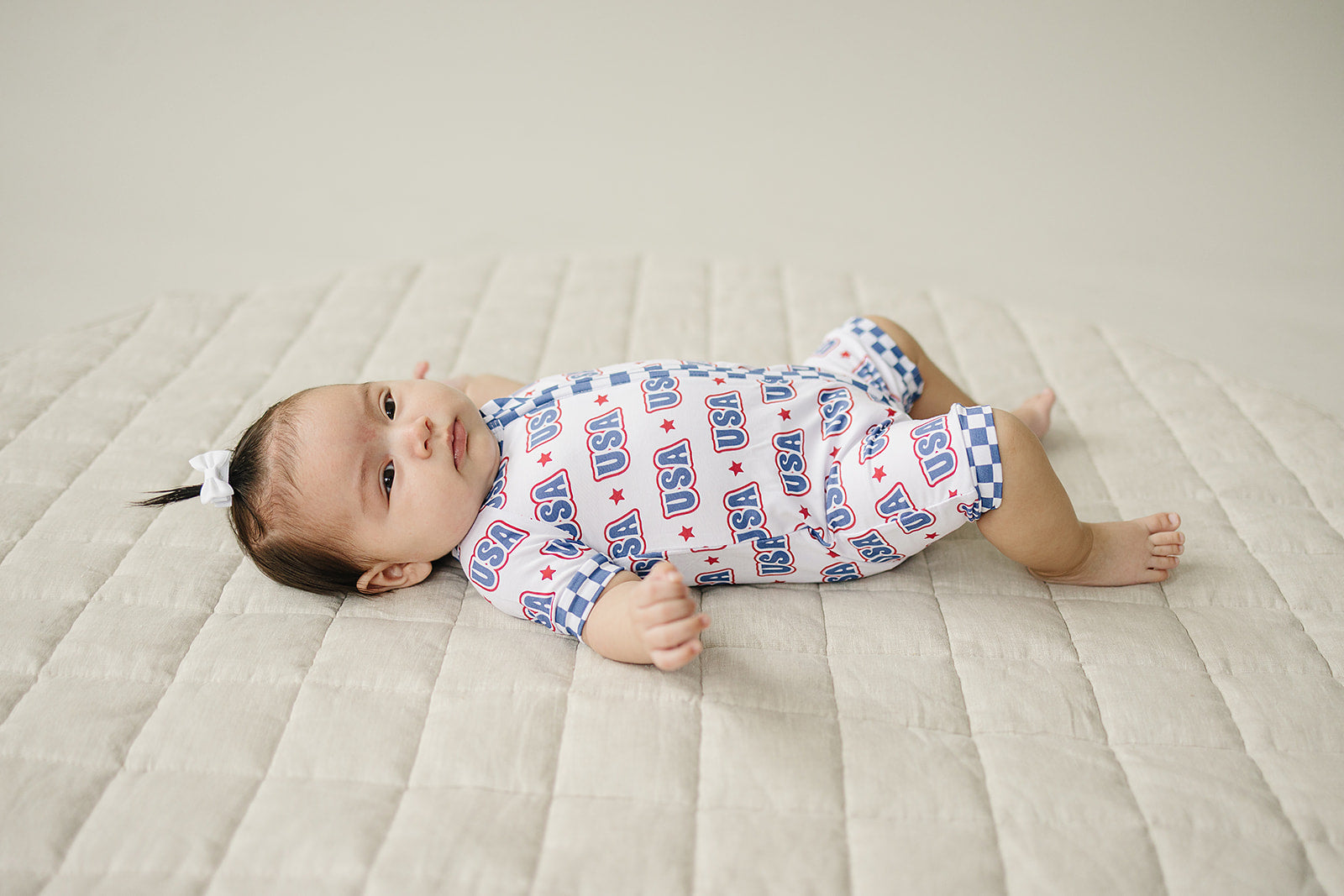 USA Bamboo Shorty Romper