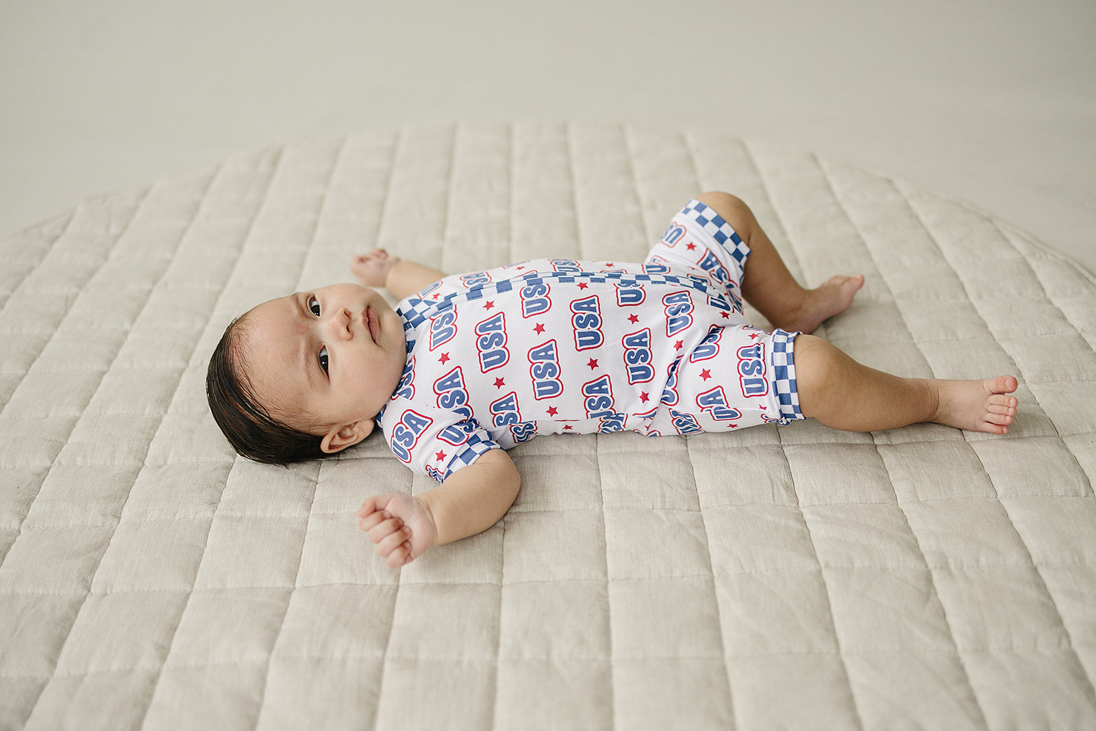 USA Bamboo Shorty Romper