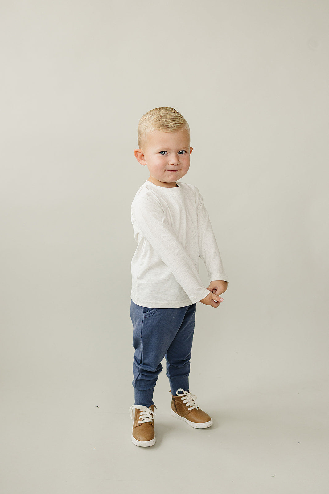 Blue Pocket Joggers