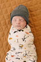 Halloween Bamboo Stretch Swaddle