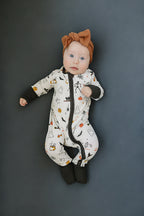 Halloween Bamboo Zipper