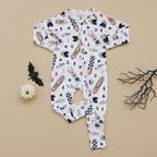 Bamboo Zip Romper | Skater