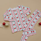 Bamboo Two Piece Set | Retro Candy Cane