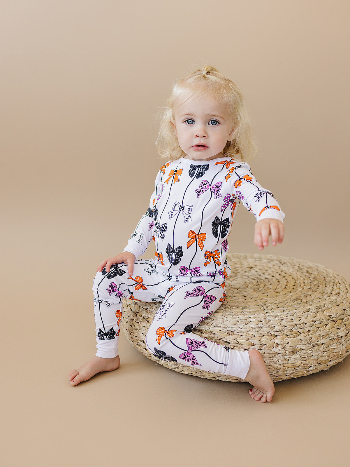 Bamboo Two Piece Pajama Set | Spooky Bows