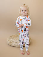 Bamboo Two Piece Pajama Set | Spooky Bows