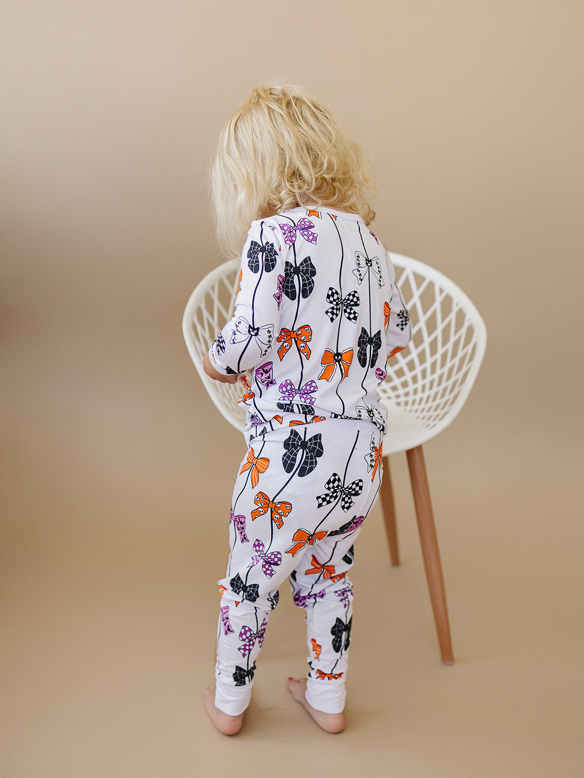 Bamboo Two Piece Pajama Set | Spooky Bows