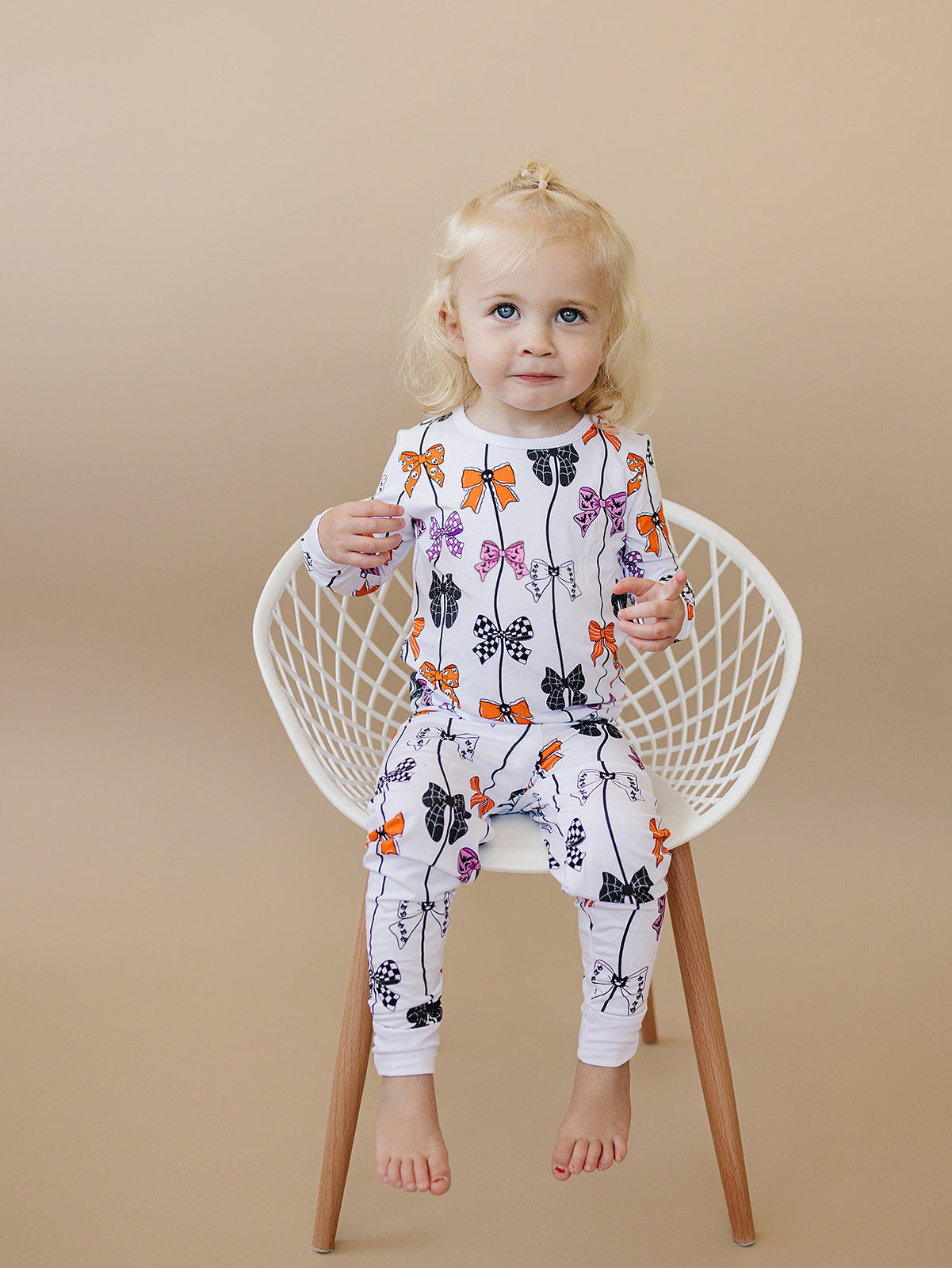 Bamboo Two Piece Pajama Set | Spooky Bows