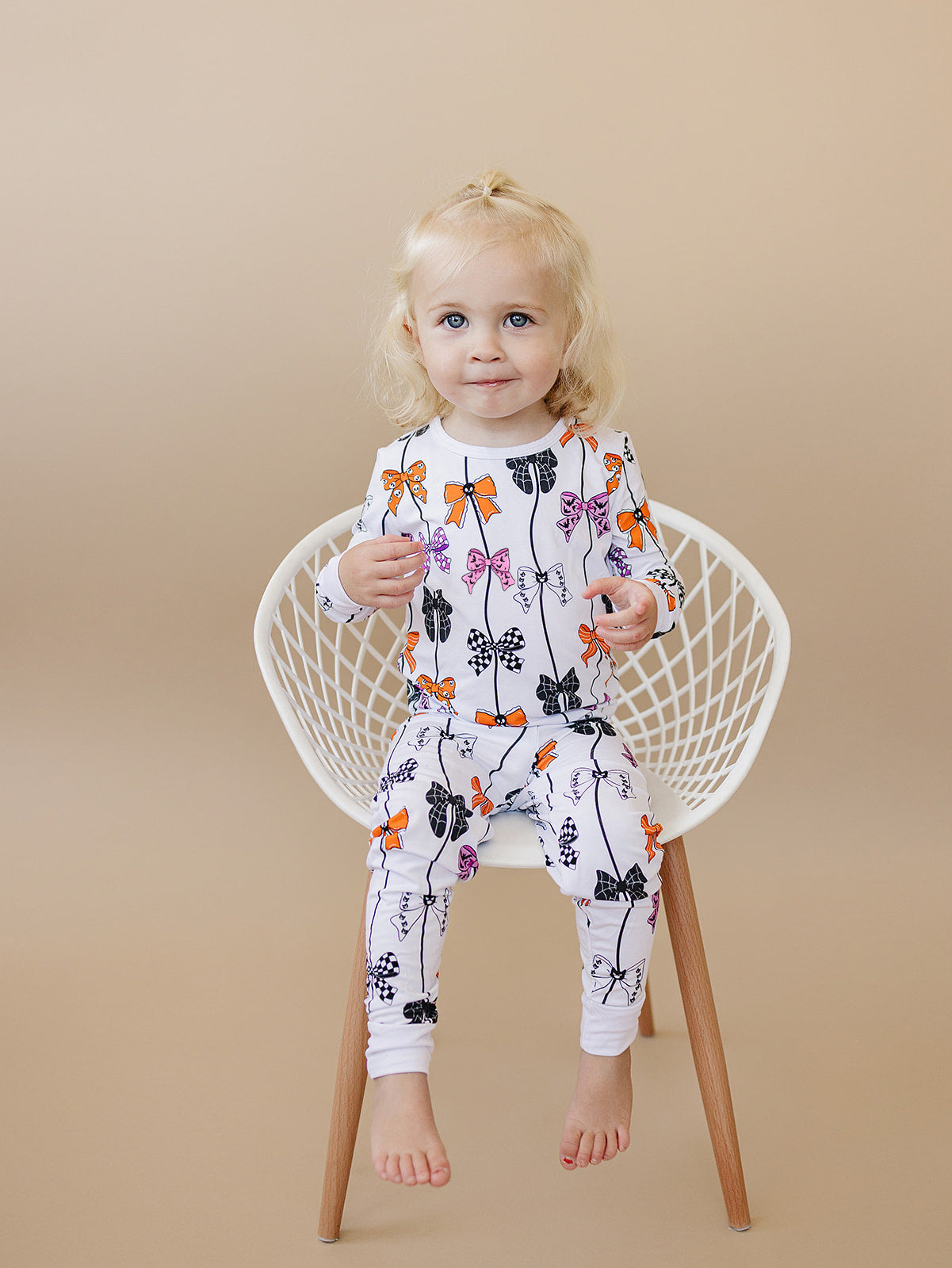 Bamboo Two Piece Pajama Set | Spooky Bows