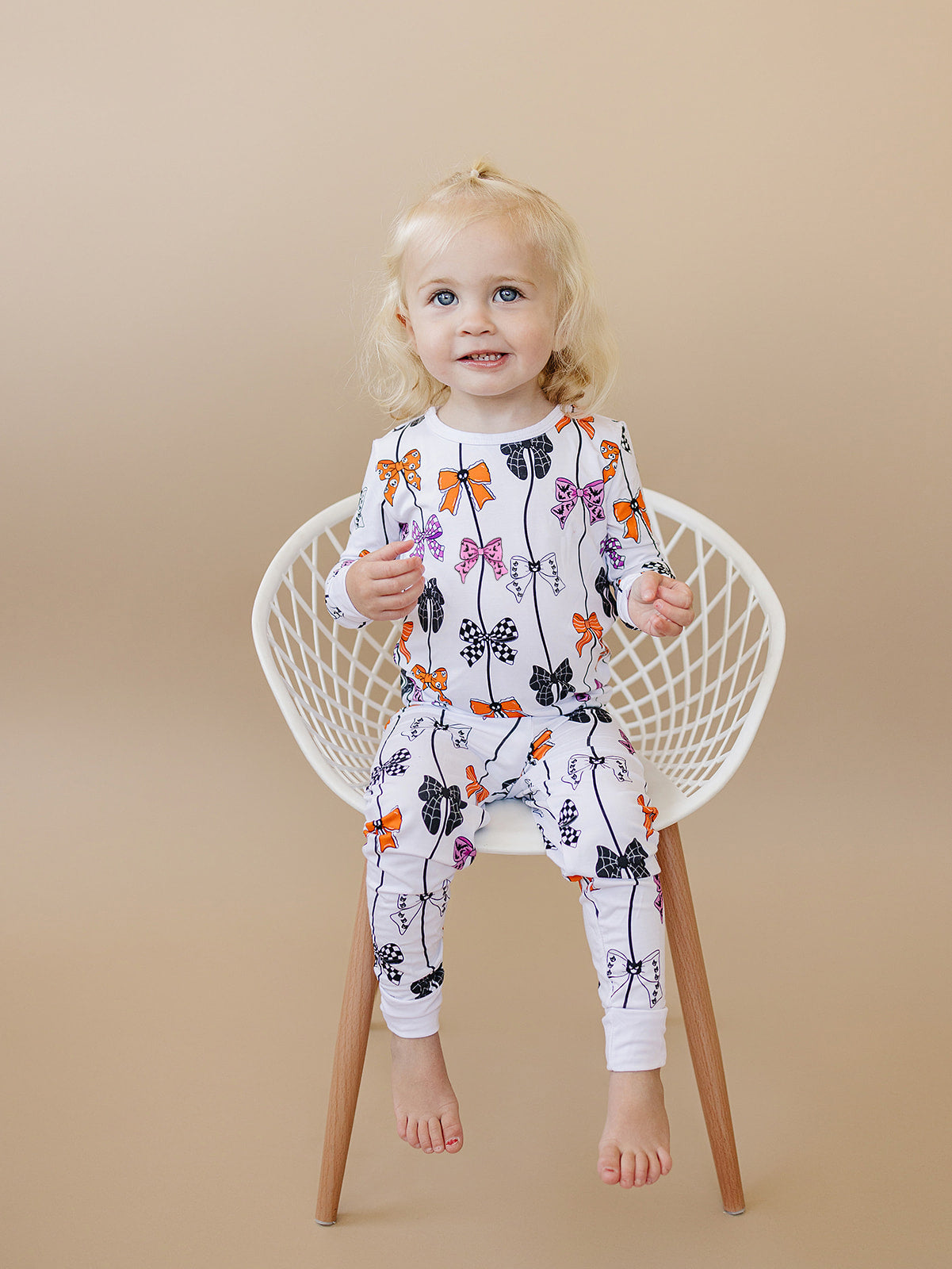 Bamboo Two Piece Pajama Set | Spooky Bows